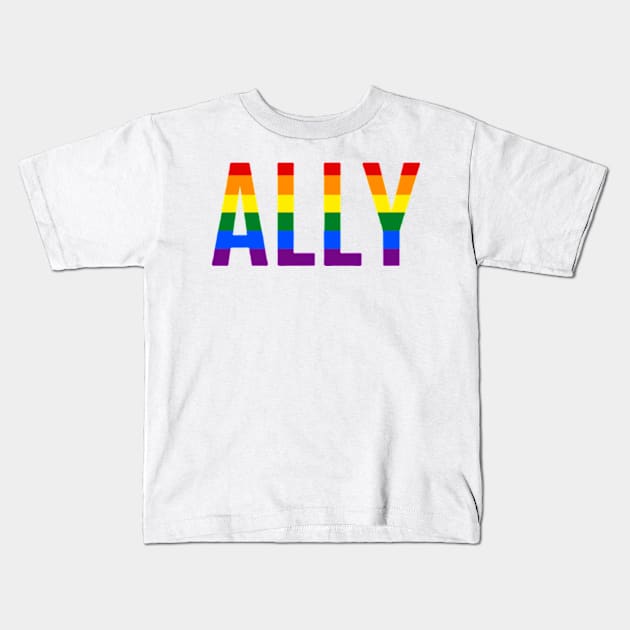 Gaypride Kids T-Shirt by Rooscsbresundae